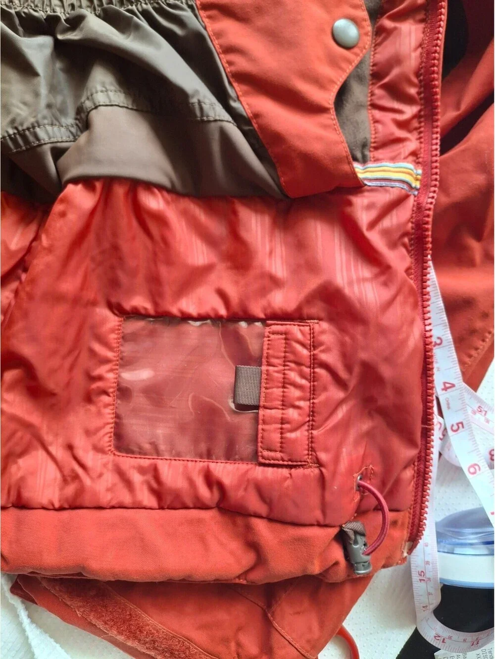 Burton Snowboards Men's S Red Hooded Insulated Ski Snowboard Jacket Y2K
